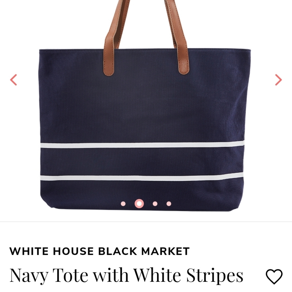 White House Black Market tote bag - Picture 2 of 6